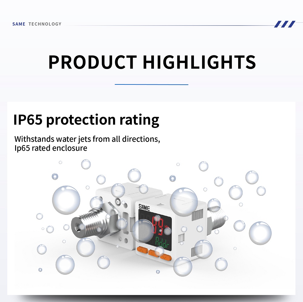 Universal Fluid Communication Digital Pressure Switch