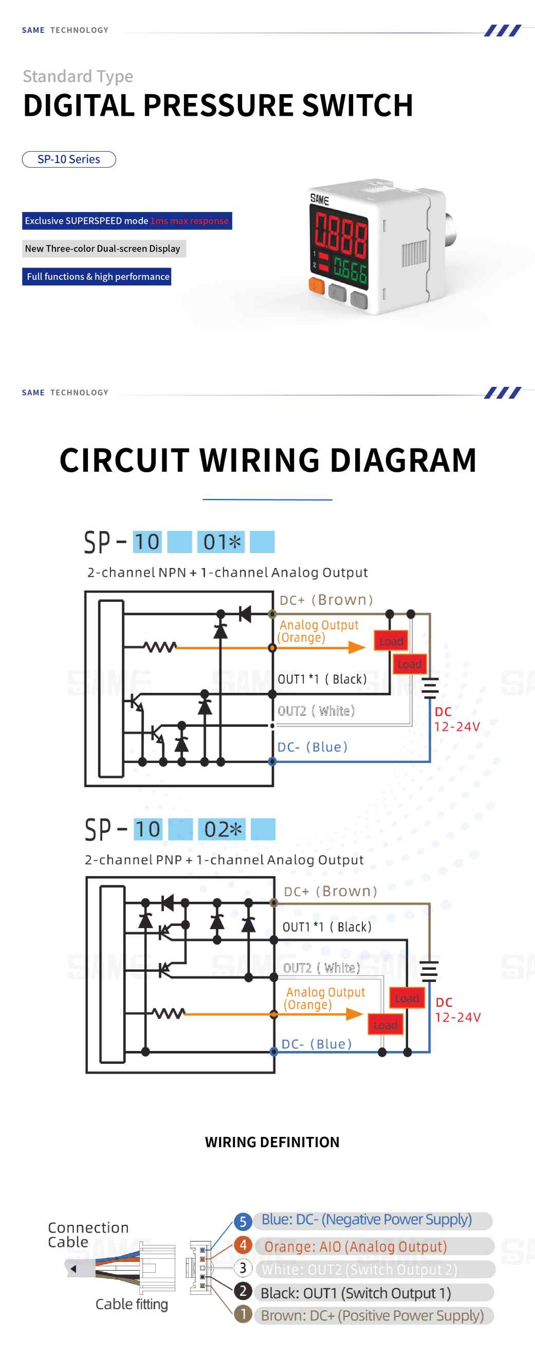 Pneumatic Pressure Sensor